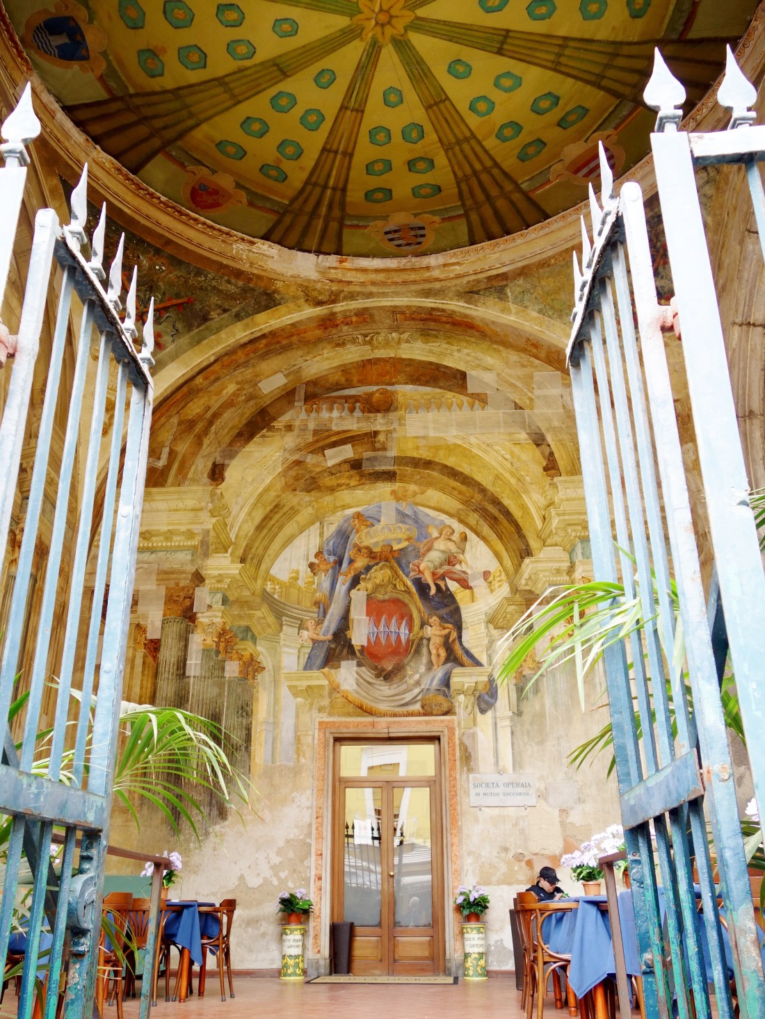 A SHRINE TURNED RESTAURANT